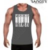Pánske tielko RANGER® - motív Rybárčenie 05 S Tmavošedá