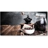 Foto obraz sklenený horizontálny Mlynček na kávu 100x50 cm