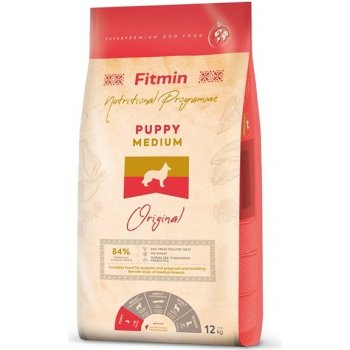Fitmin dog medium puppy 12 kg