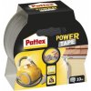 Pattex Power Tape strieborná 25m - vodeodolná, ručne trhateľná páska