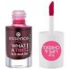 Essence WHAT A TINT! tekutá lícenka a lesk na pery 4,9 ml