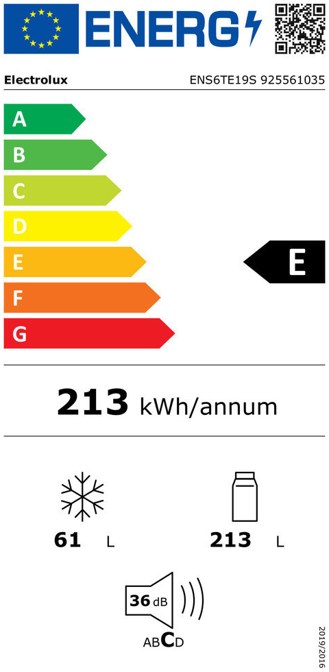 Electrolux ENS6TE19S