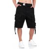 Surplus pánske cargo šortky DIVISION black Veľkosť: 4XL, Farba: čierna
