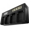 Newell DF-4CH rýchlonabíjačka pre 4 batérie NP-F