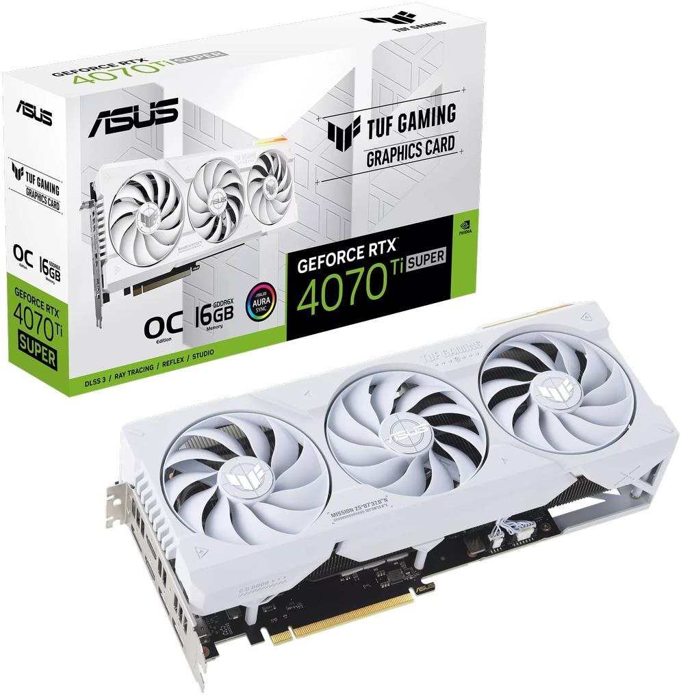 Asus TUF-RTX4070TIS-O16GWHITE-GAMING