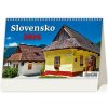 Helma Stolový kalendár riadkový 22,6x13,9 cm - Slovensko 2026