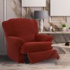 Nueva Textura poťahy NIAGARA tehlová relaxačné kreslo 70 - 90 cm