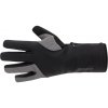 SANTINI Cyklistické rukavice dlhoprsté - FJORD - čierna