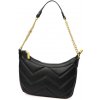 Kožená kabelka JUICE čierna KZ55579