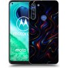 Picasee silikónový prehľadný obal pre Motorola Moto G8 - Noir