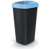 Odpadkový koš COMPACTA Q DROP - objem: 25 l, barva: světle modrá