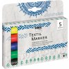 Kreul Javana Texi Medium Sada textilných fixiek 5 ks