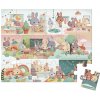 Puzzle v kufríku Môj deň A Day Janod 24 dielov