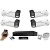 MS park AI IP 4 kamerový set so switchom 5 Mpix WTube (6185K4B) (Monitorrs Security)