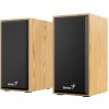 Genius reproduktory SP-HF180, 6W, hnědé, dřevěné