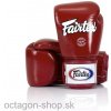 Boxerské rukavice - FAIRTEX - BGV1 “Tight-Fit” - červené