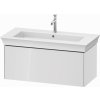 Duravit White Tulip skrinka 98.4x45.8x41 cm závesná kúpeľňová skrinka pod umývadlo biela WT424208585