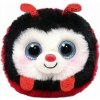 TY Beanie Balls Cuddly Toy Ladybug Izzy 10 cm
