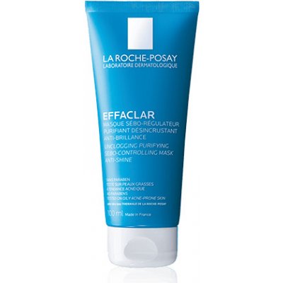 La Roche-Posay Effaclar čistiaca maska pre redukciu kožného mazu a minimalizáciu pórov Paraben Free 100 ml