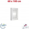 OKNA-HNED.SK Plastové okno 60 x 100 cm (600 x 1000 mm) biele otváravé aj sklopné pravé