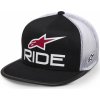 Kšiltovka RIDE 4.0ER, ALPINESTARS (černá/bílá/červená)