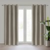 Hotový záves NERISA tmavobéžový - na priechodkách