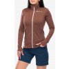 Dámska mikina bez kapucne Ortovox Fleece Light Jacket - chestnut
