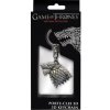 Prívesok na klúče Game of Thrones Stark 3D kov