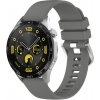 PROTEMIO 93651 SILICONE Vymeniteľný remienok pre Huawei Watch GT 5 Pro 46mm tmavošedý