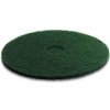 Kärcher - Pad, stredne tvrdý, 432 mm, Stredne tvrdá, Zelená, 432 mm, 6.369-472.0