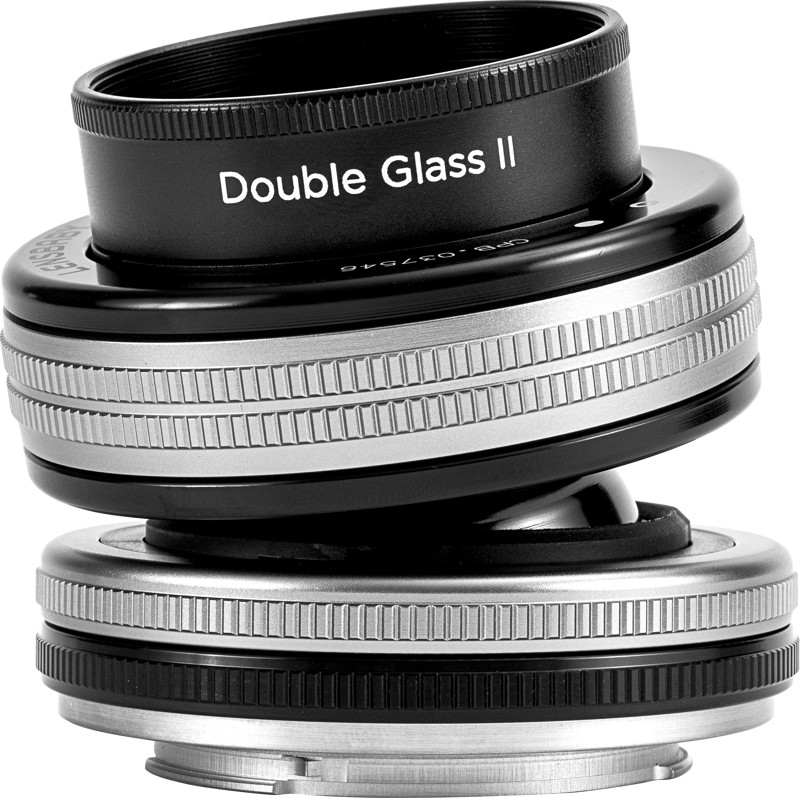 Lensbaby 50 mm f/2.5 Composer Pro II Double Glass II Optic pre Canon RF