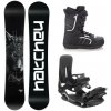 Hatchey Leader freestyle snowboard + Hatchey Tactic viazanie + Raven Target obuv - 150 cm + white/black EU 39-46