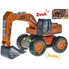 Mikro trading Bagr 25 cm na setrvačník se světlem a zvukem