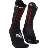 Compressport ponožky Aero Socks black/red