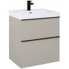 Elita Look, skrinka pod umývadlo 60x45x64 mm 2S PDW, béžová matná, ELT-168586