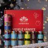 Včelařství Domovina Tropikáno darčekové balenie 8x75 g ochutené medy Design: Vánoce