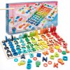 Drevené čísla LandToys Montessori tréning mozgu LT298