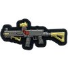 WARAGOD Nášivka 3D GUN 7.2x3.5cm