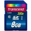 TRANSCEND SDHC karta 8GB Premium, Class 10 UHS-I, 300X TS8GSDU1