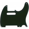 Fender Pickguard, Telecaster, 5-Hole Mount, Black, 1-Ply