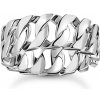 Thomas Sabo TR2497-637-21-58 prstýnek - chain links wide silver