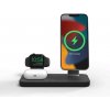 Mophie Snap+ 3v1 bezdr. nabíjací stojan - čierna