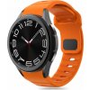 Tech-Protect Silicone Line na Samsung Galaxy Watch 4 / 5 / 5 Pro / 6 / 7 / FE, oranžový TEC313594