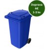 Popolnica Odpadová nádoba 240L - Modrá