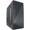 VeinX case Crown CR18A Mid Tower, bez zdroje, 1x USB3.0, 2x USB2.0, černá VX-CR18A Crono