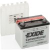 EXIDE Motobatérie Conventional 12V 30Ah 300A, 196x130x180mm, nabité, antisulf., náplň v balení