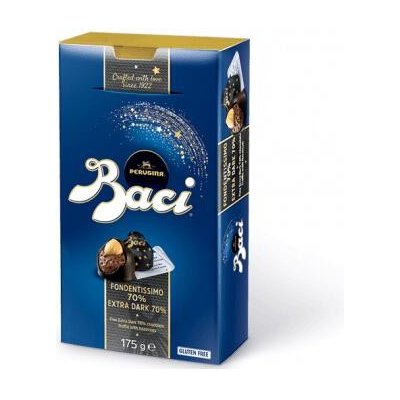 Perugina Baci s Horkou 70% Čokoládou 200 g