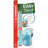 Školský set STABILO EASYgraph - 2x ceruzka SLIM, guma, strúhadlo, v modrej farbe, pravák