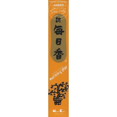 Hong Kong Japonské vonné tyčinky Nippon Morning Star Amber 50 ks