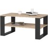 Ak furniture Domi II dub sonoma / čierny